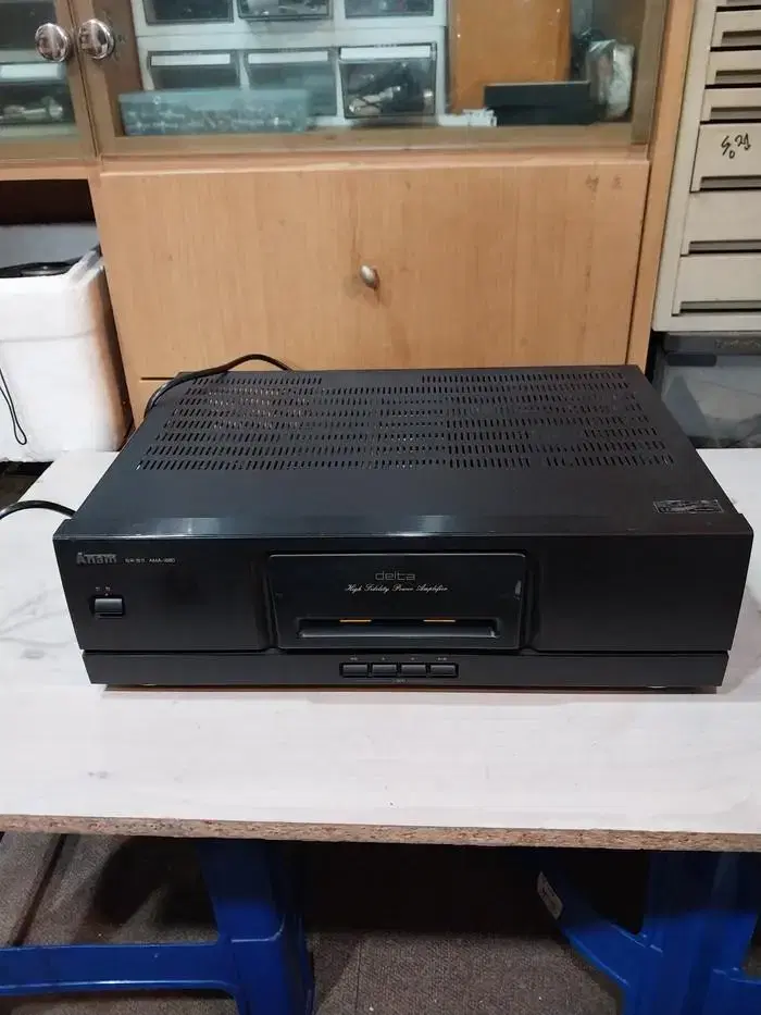 중고 아남 125 와트 파워 앰프 AMA-1880