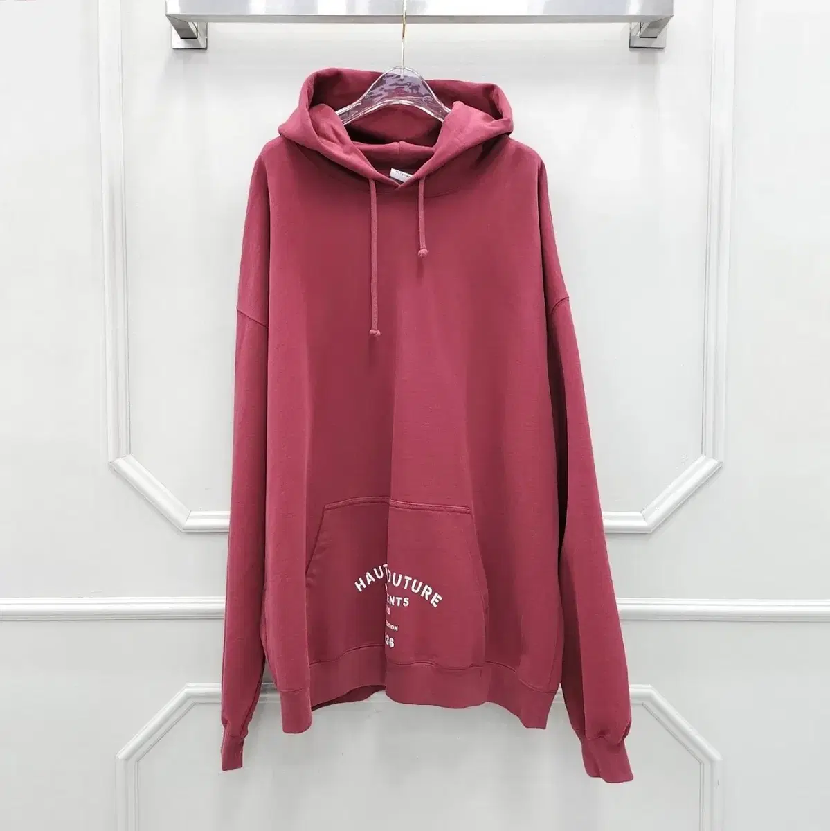 L/Vetements Adonis Couture Logo Hoodie