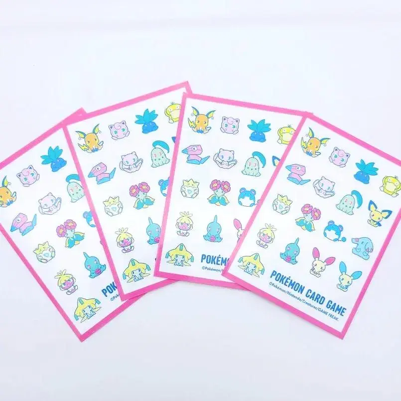 [New] Pokemon Kard Sleeves (Psycho Sodimyu,Plush,Marill,Jirachi,Purin)