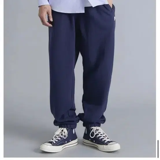 브라운브레스 BB CIRCLE SWEAT PANTS - NAVY (XL)