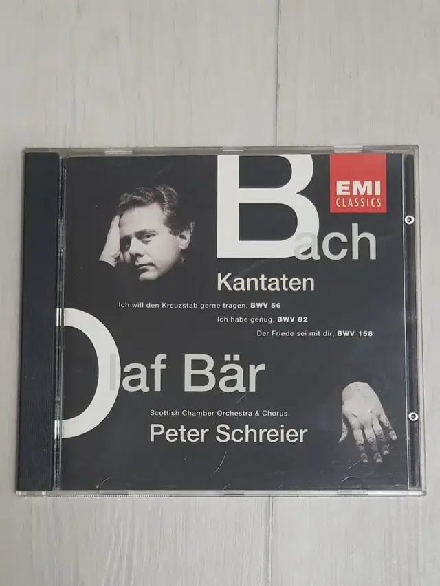 Bach 바흐 칸타타 BWV 56 82 158 수입 클래식 씨디 cd