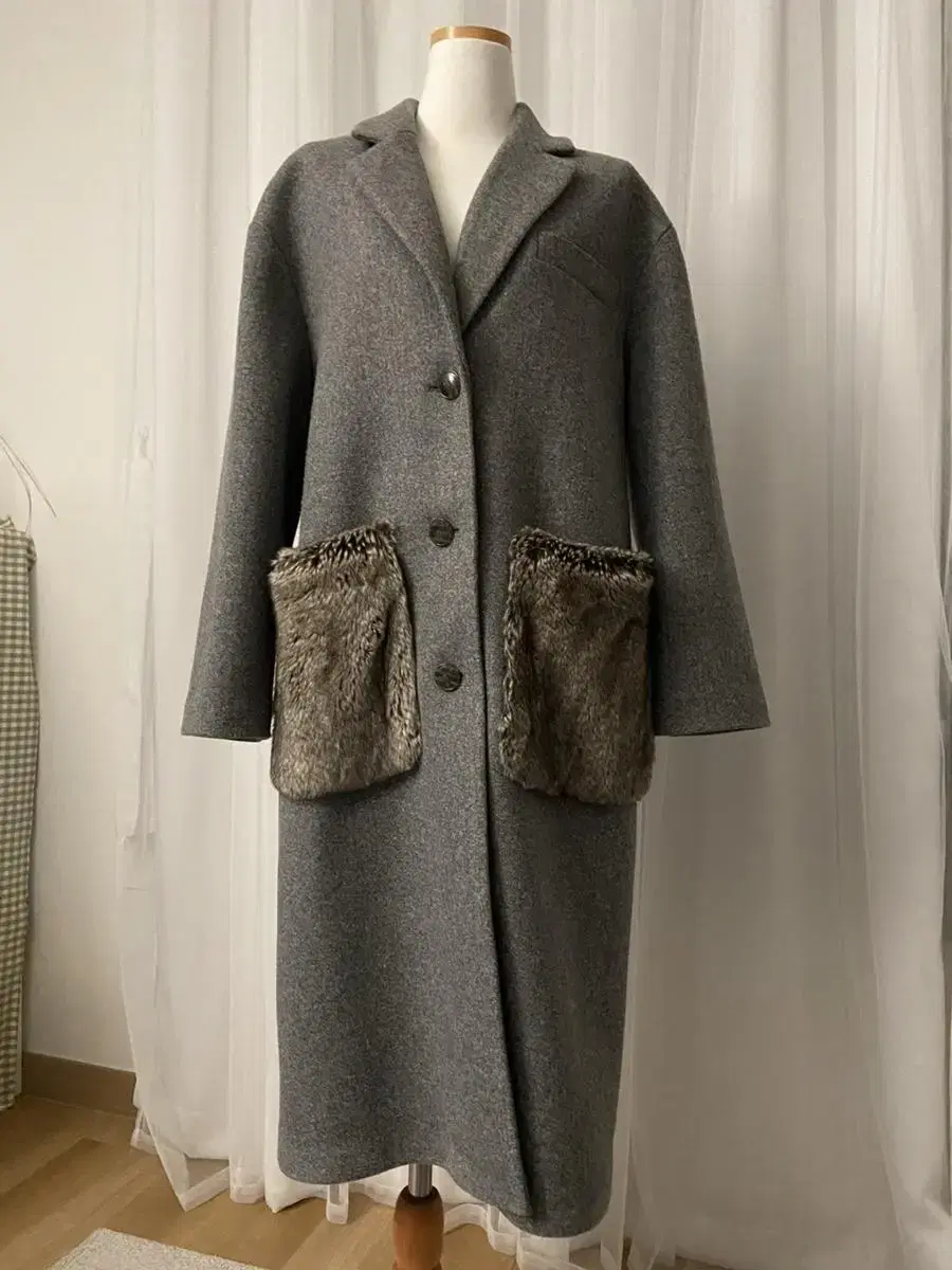 Zara TRF fur coat