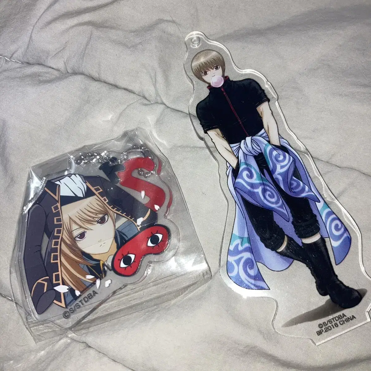 Gintama Sogo Zunbora Transsexual TS acrylic keyring WTS