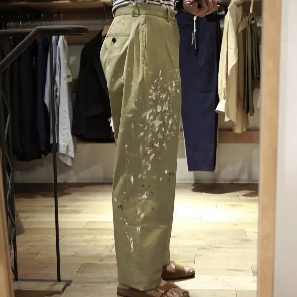 neat chino 니트서울 치노 페인트 버전 42size