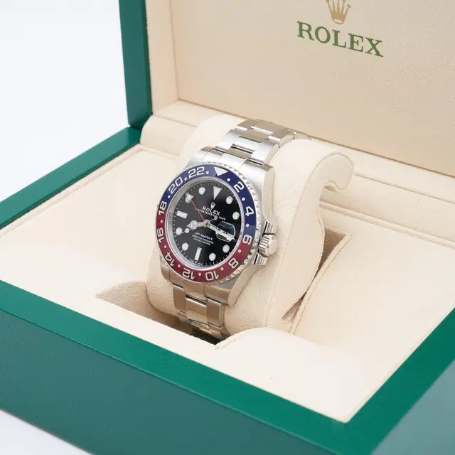 롤렉스 126710BLRO GMT-마스터 2 펩시맨 40mm