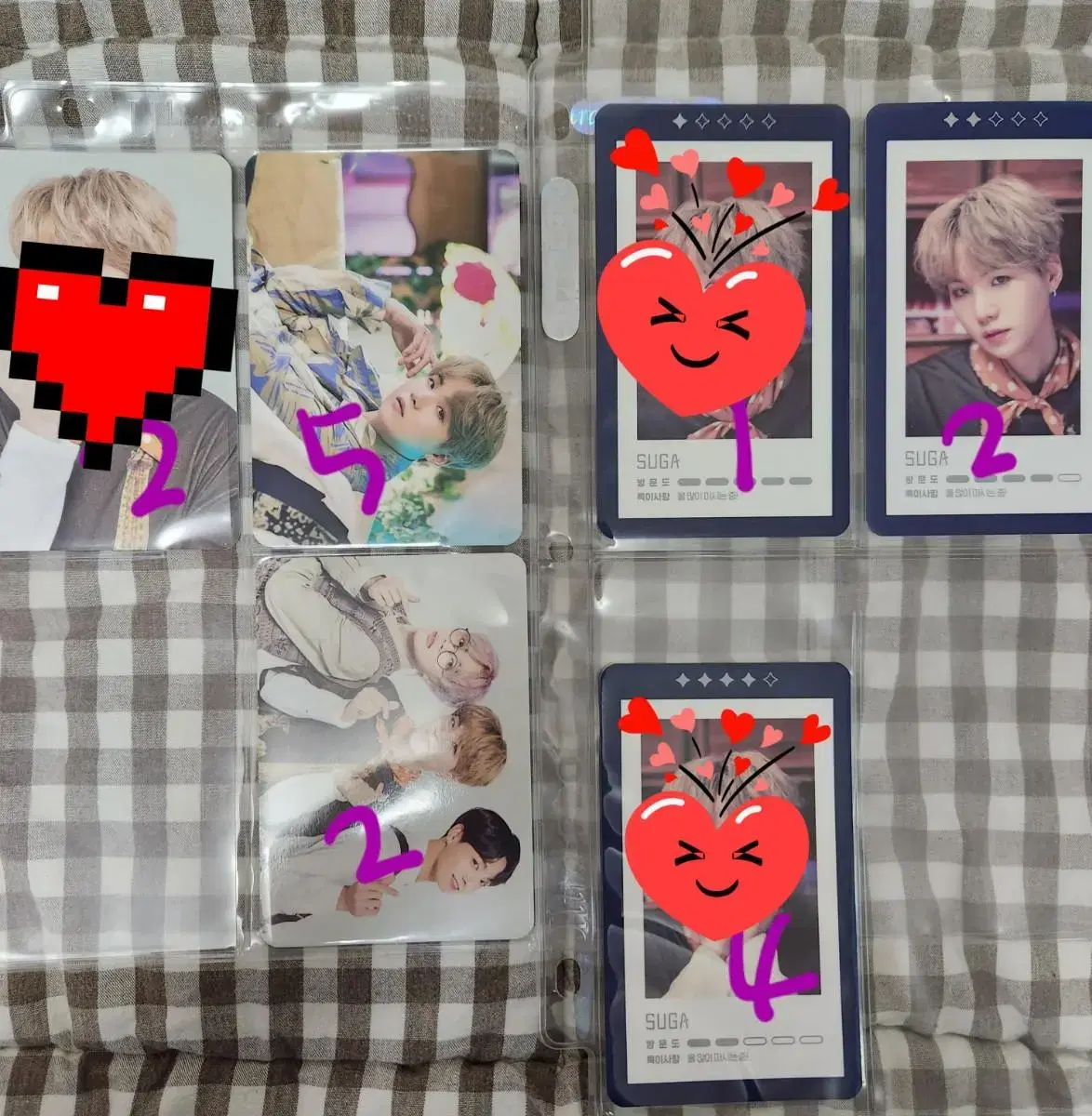 bangtan magic shop miniPoca GuestbookPoca BTS