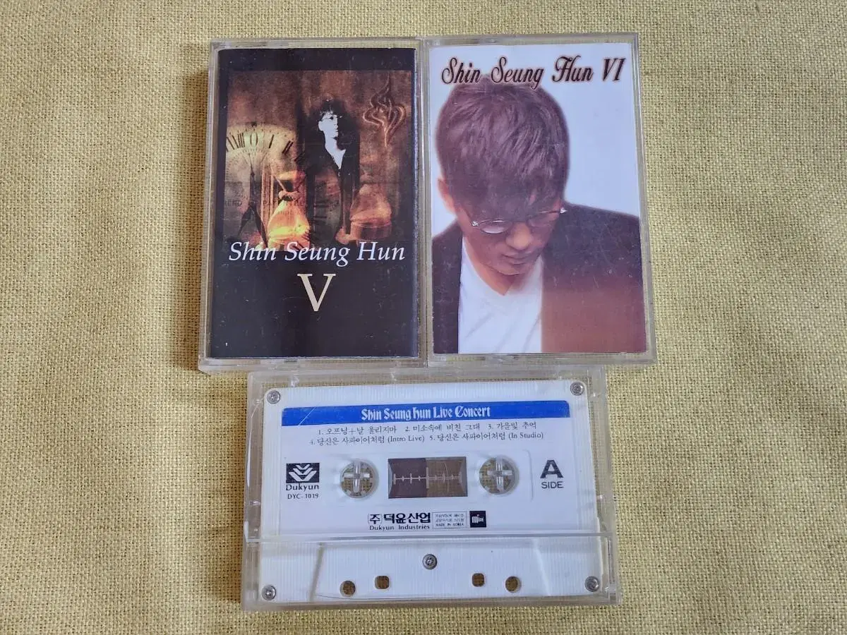 Shin Seunghun 5-6, Live Album Cassette Tape