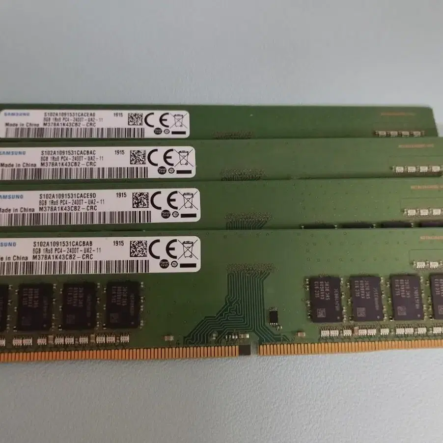 DDR4 8GB 19200(2400T)데스크탑용 삼성칩OEM 신품