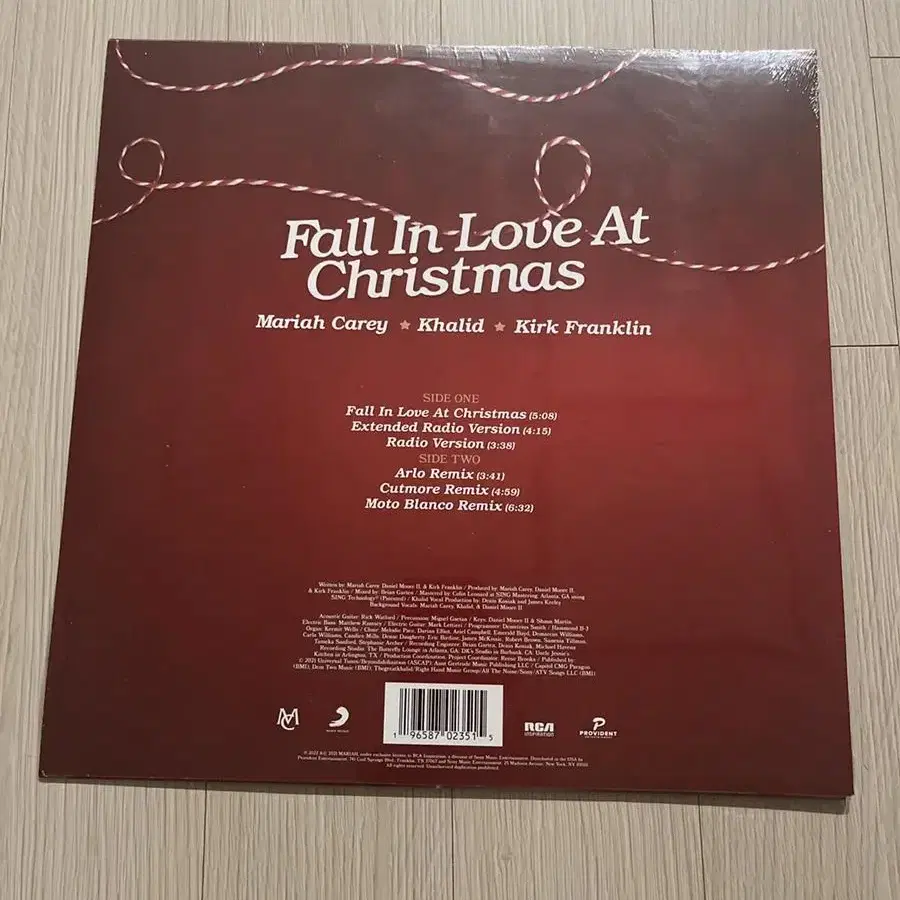 머라이어캐리 Fall In Love At Christmas LP 앨범