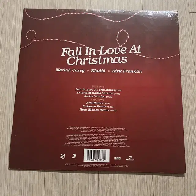 머라이어캐리 Fall In Love At Christmas LP 앨범