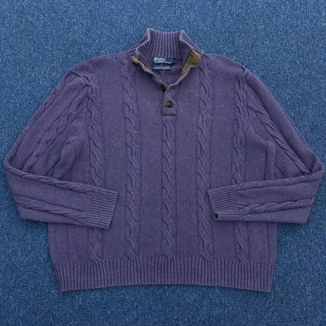 Polo Ralph Lauren Cable Polar Neck Knit (XL) D259