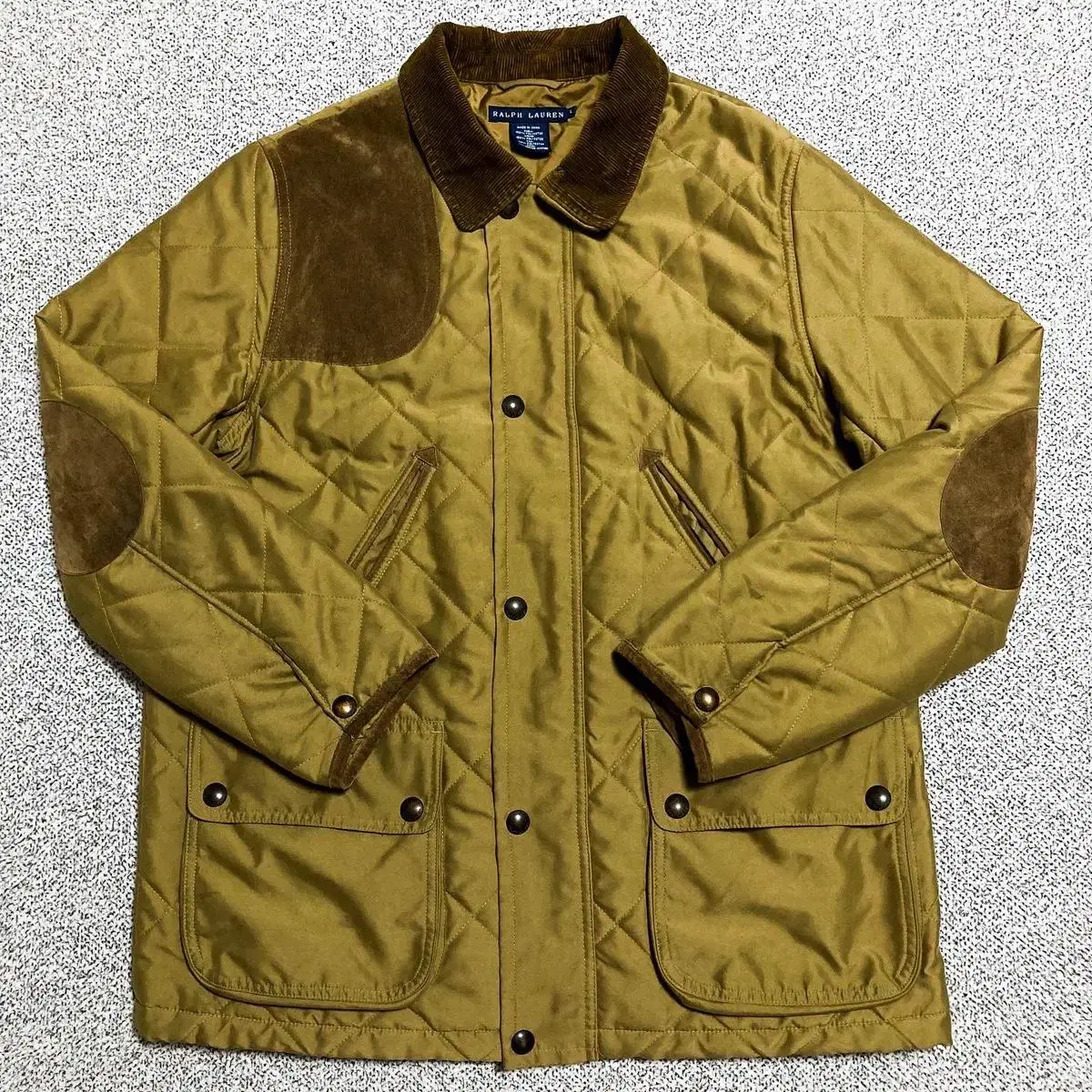 Polo Quilted Hampton Suede Jacket