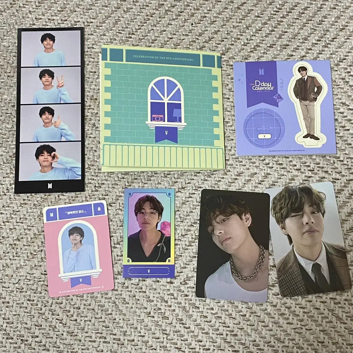 2021 bangtan Festa photocard Split