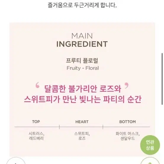 지미추 향수 60ml 새상품