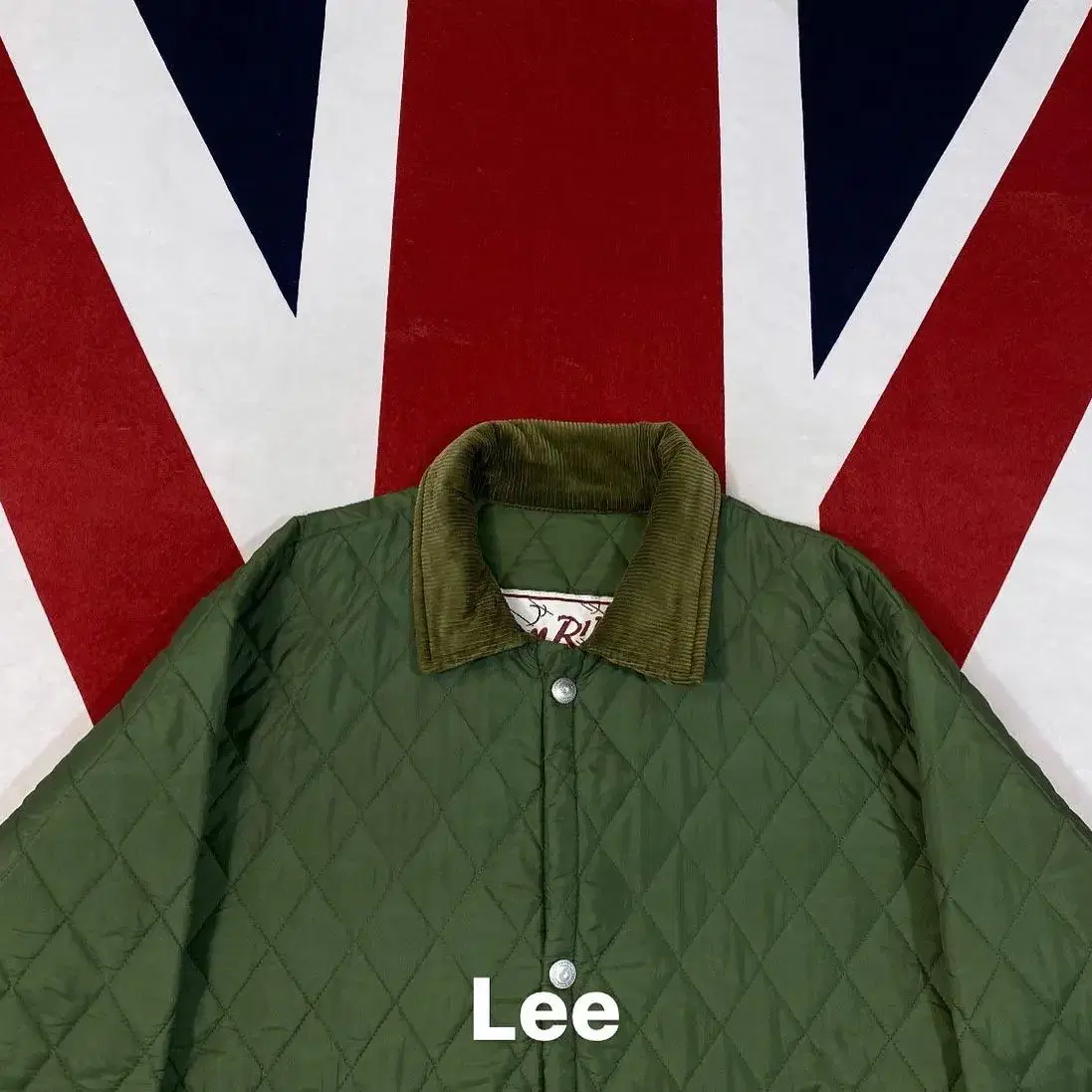 Lee 퀼팅자켓 (S실측 L-XL)