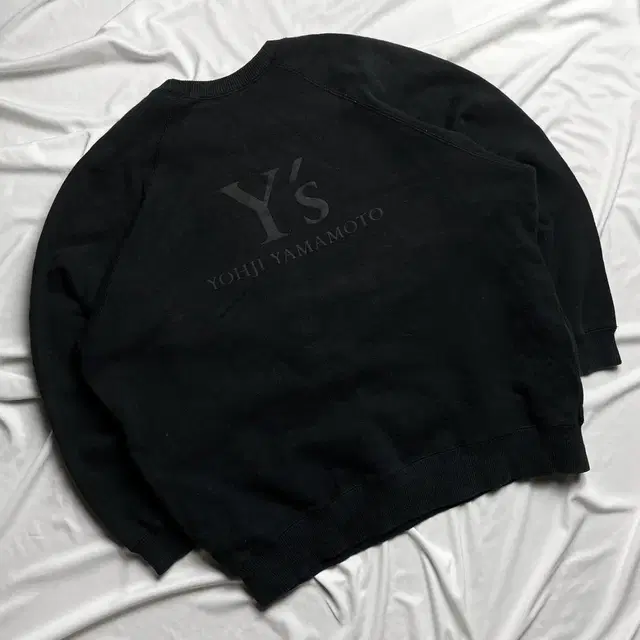 90s Yohji Yamamoto ys 요지야마모토 프린팅 스웻셔츠