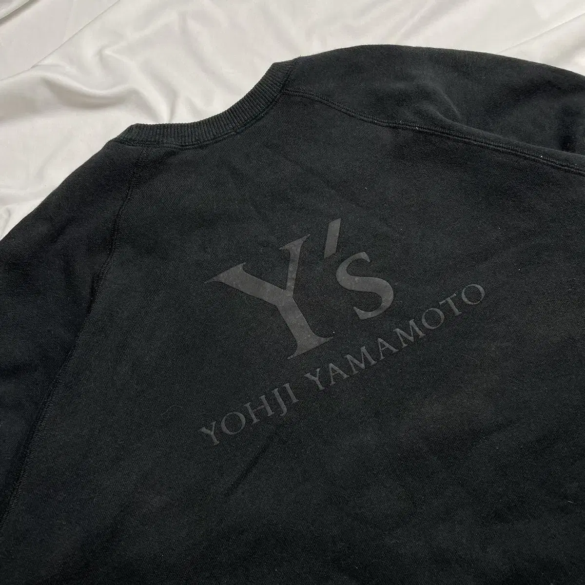 90s Yohji Yamamoto ys 요지야마모토 프린팅 스웻셔츠