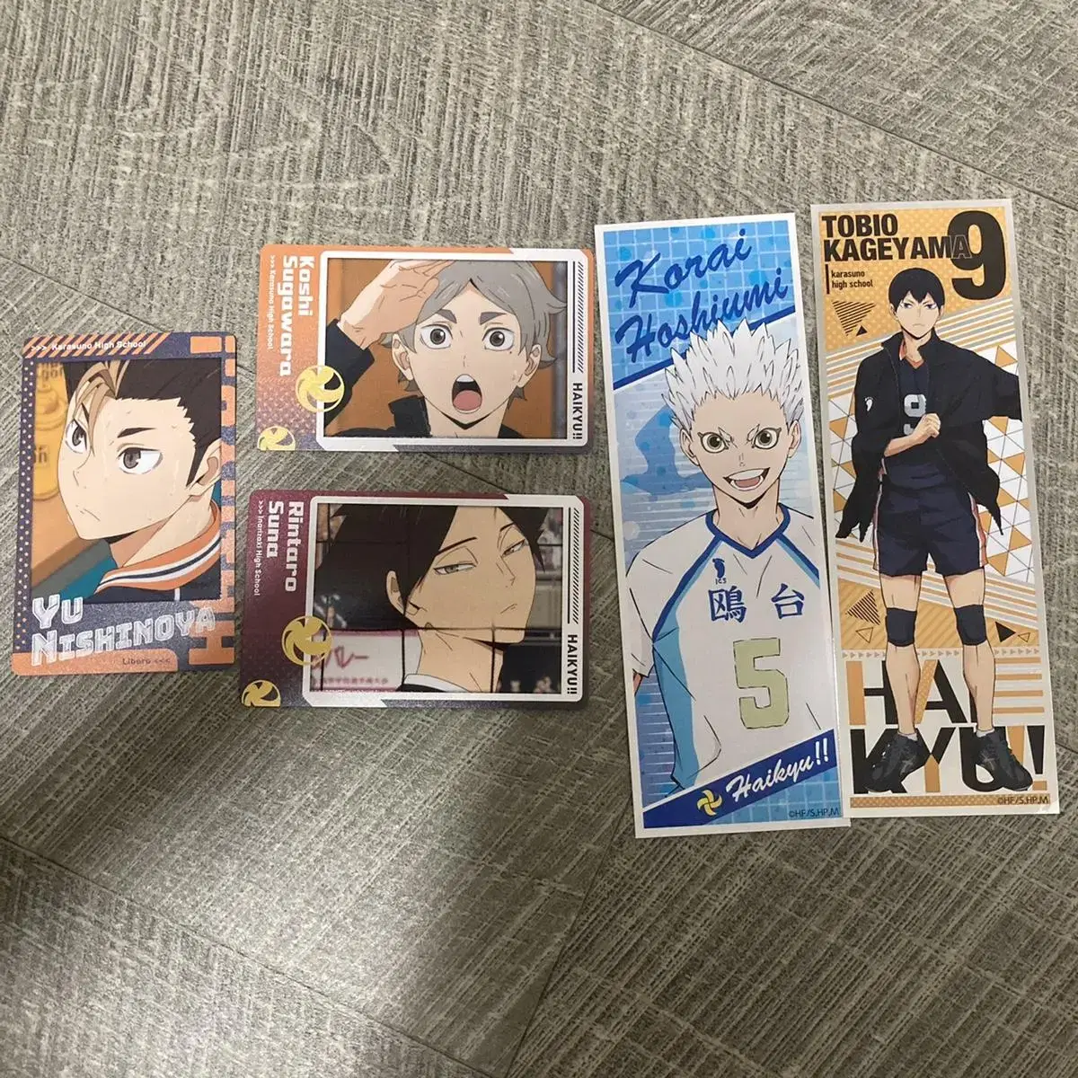 Bulk Haikyuu Snapmide Long Stickers