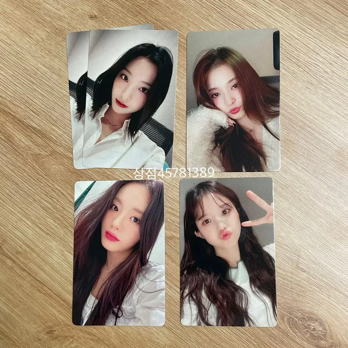 프로미스나인 dm 이즈위 3차 미공포 포카 포토카드 양도