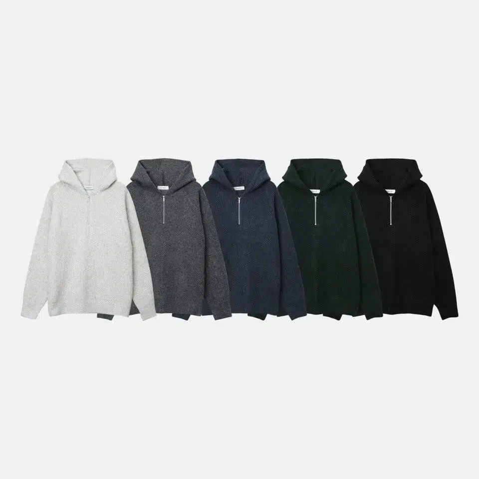 FW신상) 캐시 반집업 Hoodie 5color