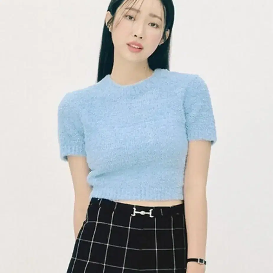 그로브 cuddle knit blue