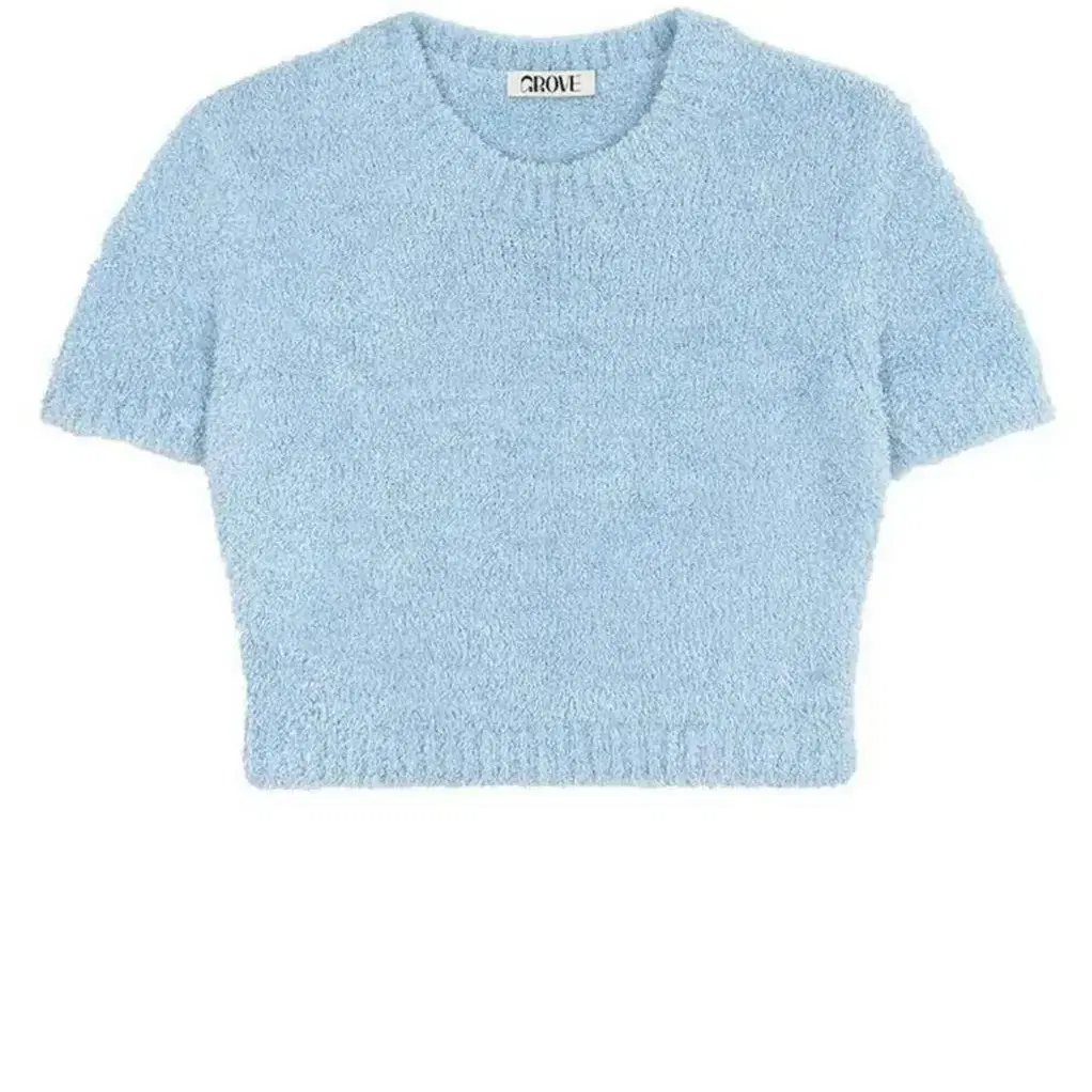 그로브 cuddle knit blue