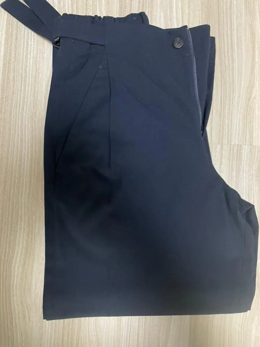 Polyester Loose Trousers Navy 2 sizes