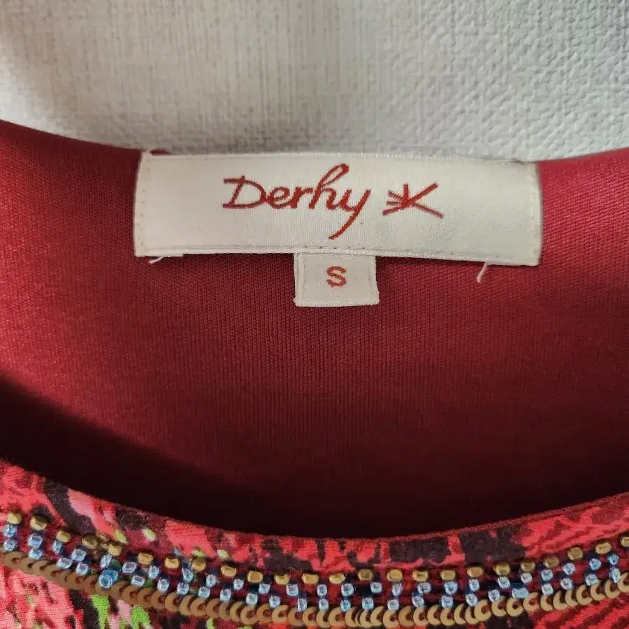 프랑스 브랜드 DERHY PARIS 원피스 2018 S/S (S, 국내