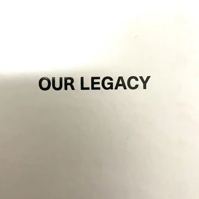 Our legacy 아워레가시 블랙플라워 카드 홀더