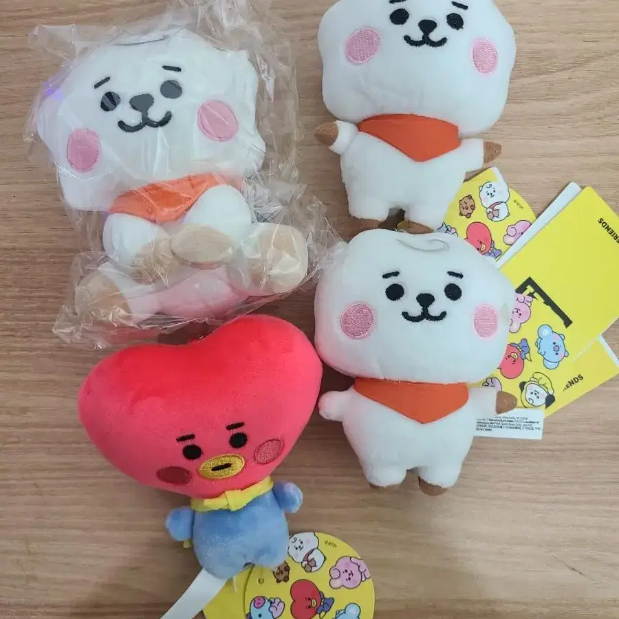 방탄소년단 BTS 캐릭터 BT21 인형 키링 알제이 타타