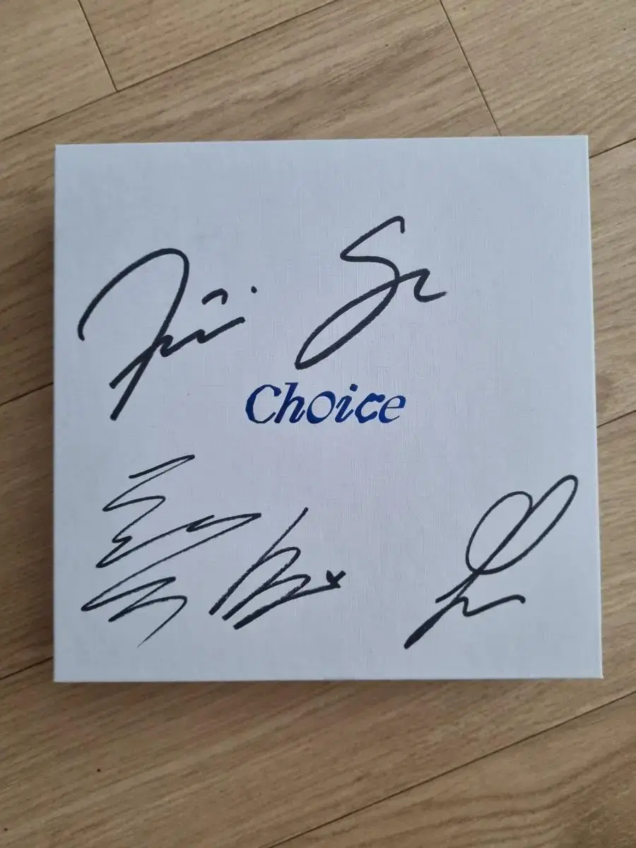 VICTON VICTON CHOICE CHOICE Autographed signature sign album 비매