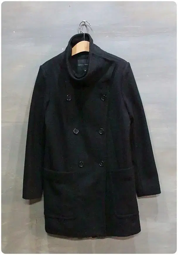 [85] Christie's High Neck Double Wool Coat (30% off)