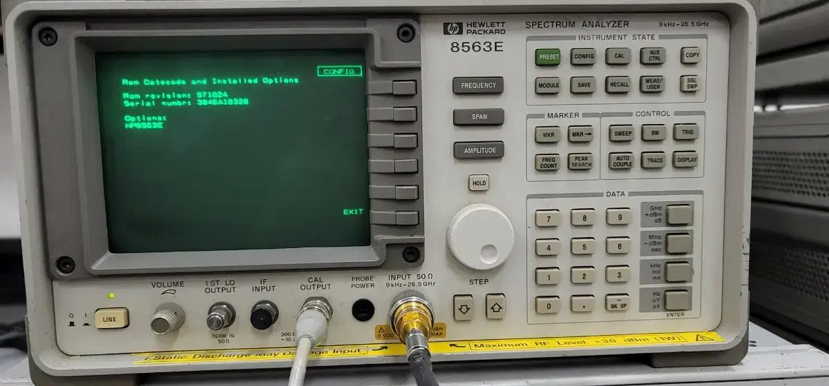 HP/AGILENT 8563E