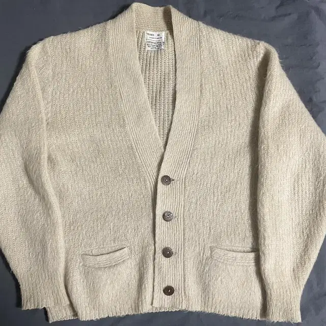 [RERE] 60s SEARS 빈티지 모헤어가디건 made in usa