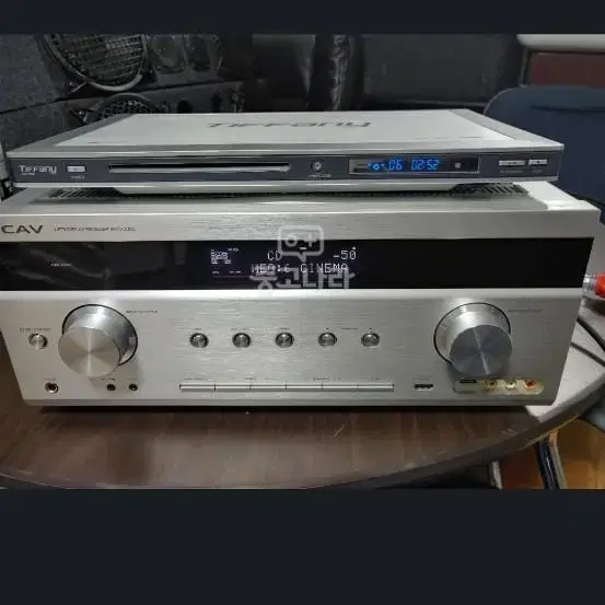 CAV카브 AVR-3086앰프.수리요망.