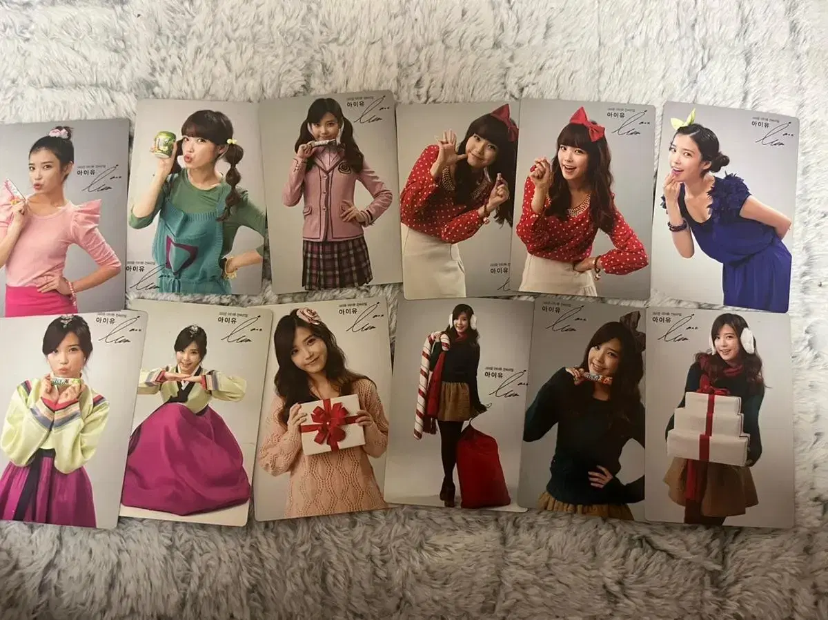 IU Mai Tzu photocard 12 photocards bulk Rare Pokas