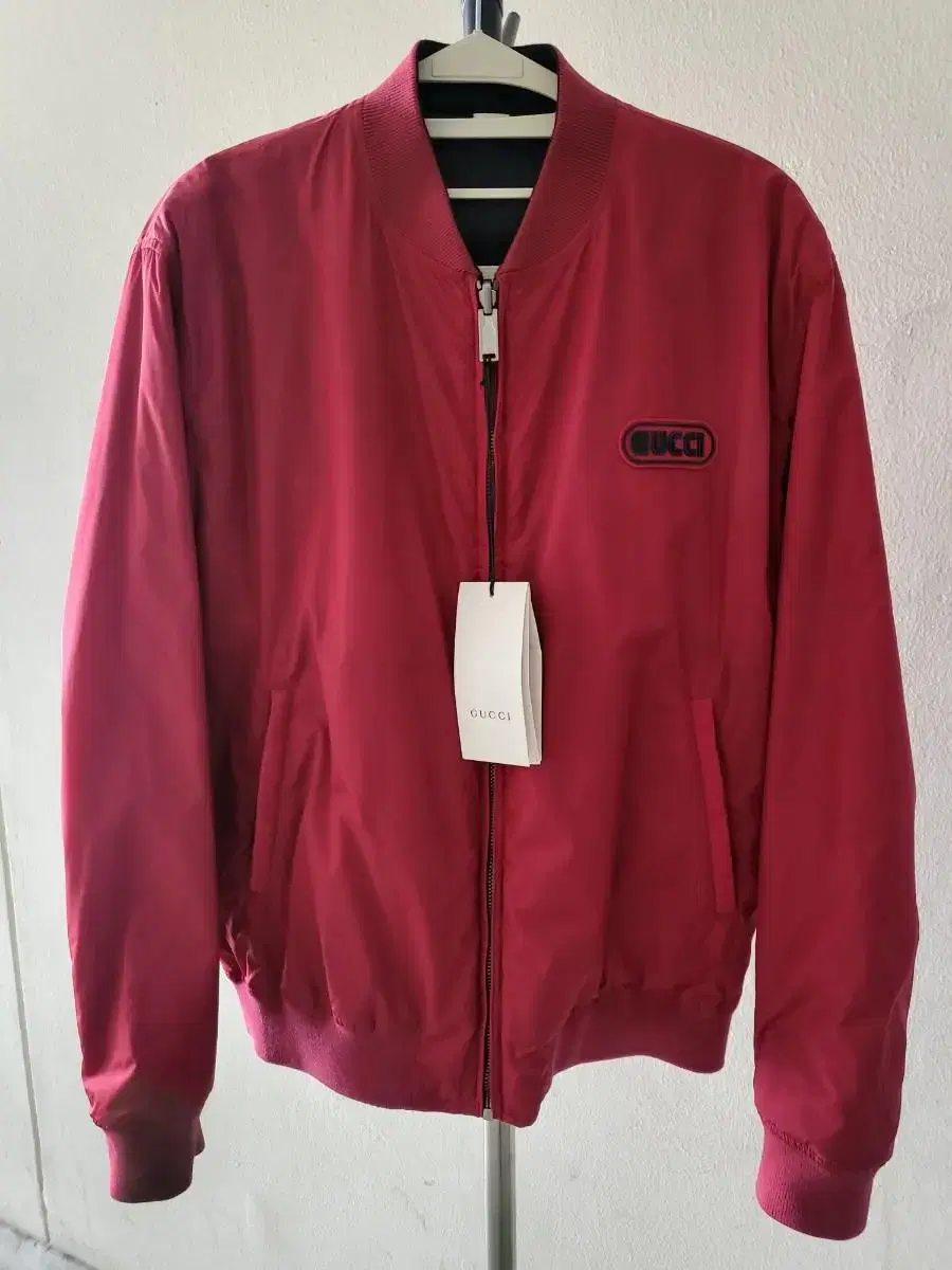 (NEW) Gucci GG Logo Reversible Bomber