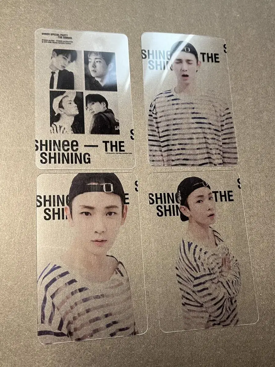 THE SHINee Fan Party THE SHINee Shaspa Admission photocard Gibum Set