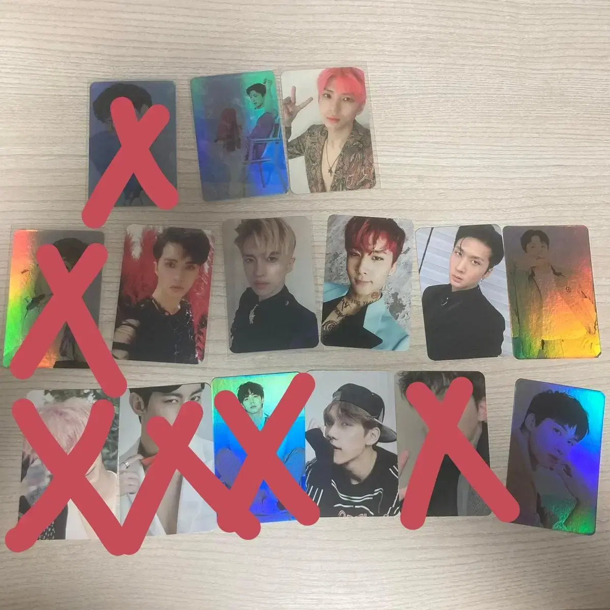 Biggs photocard sell wts Cha Hakyeon Yen Jung Taekwoon Leo Lee Jaehwan Ken Kim Wonsik Ravi Hyuk