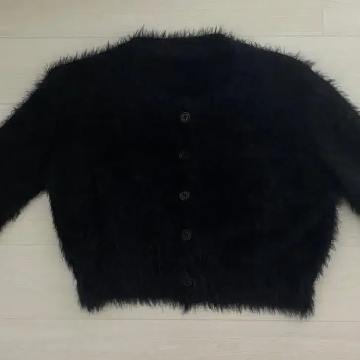 디에이디 퍼 가디건 Fur cardigan