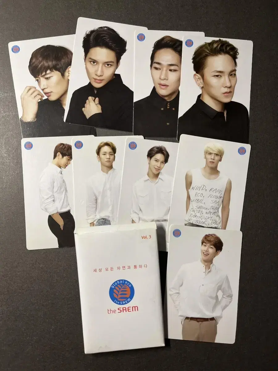 Shinee the Sam Photocard Set of 9 in Bulk