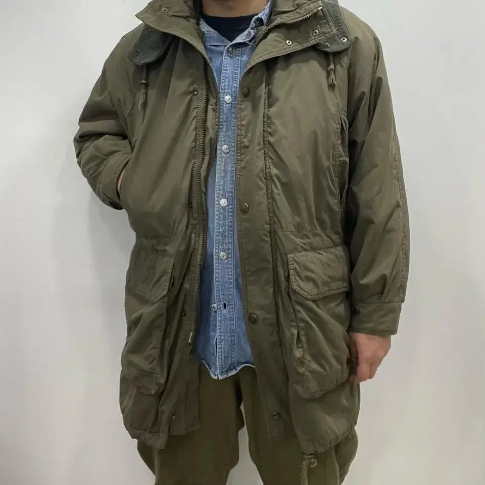 L) 90s vintage m-47 밀리터리 파카