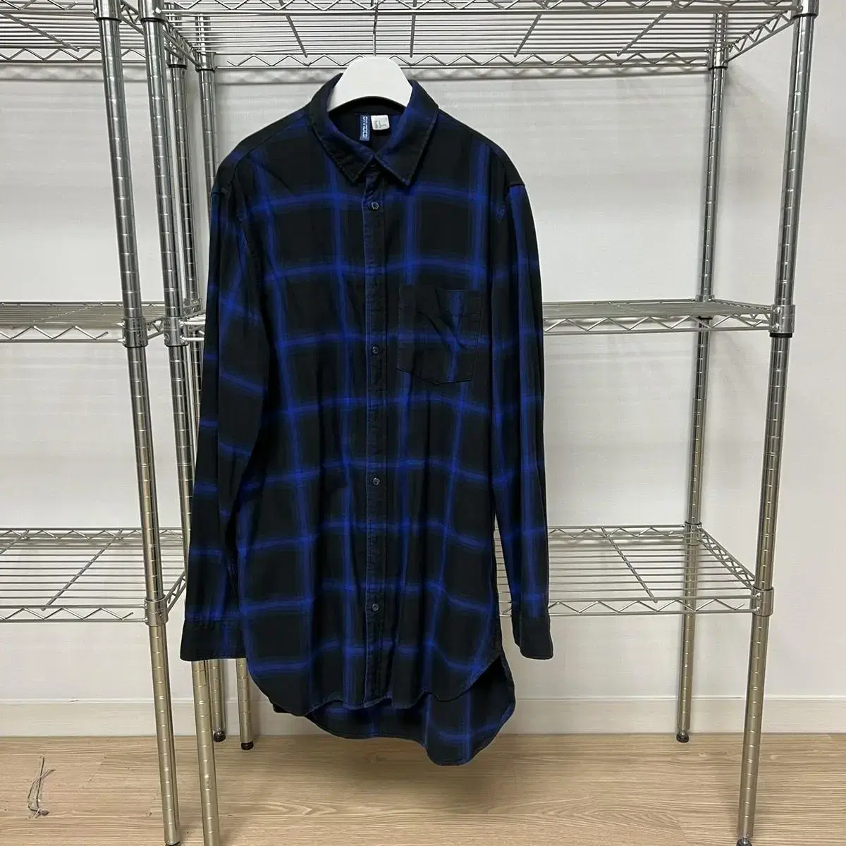 H&M Flannel Shirt bloo M