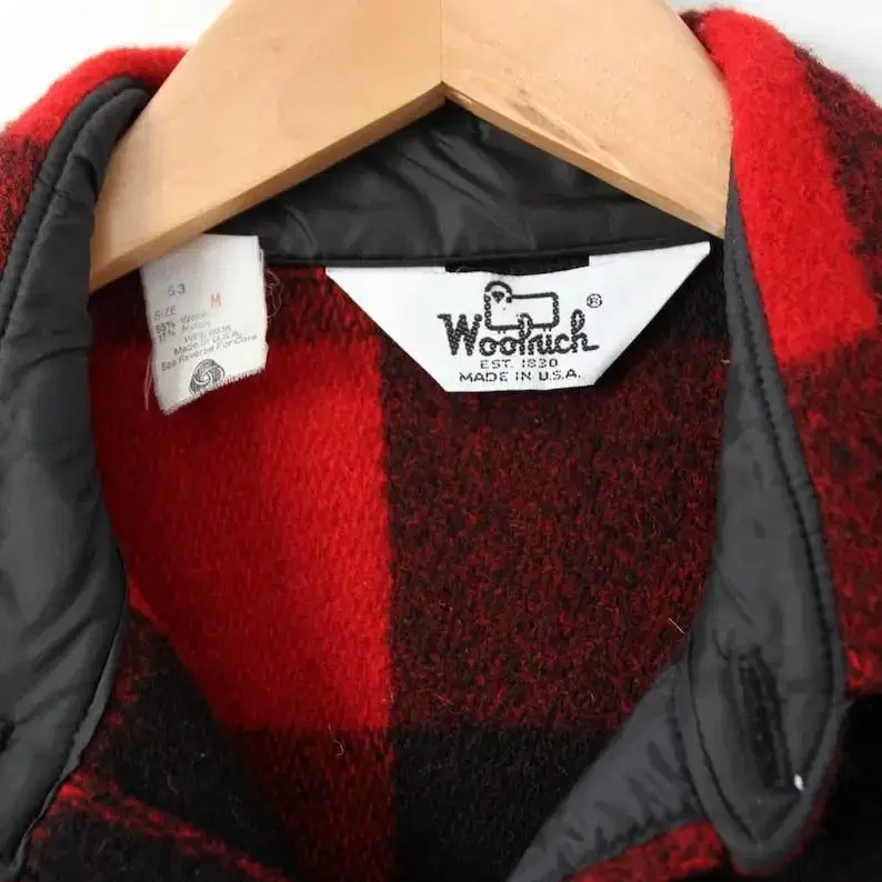 70s woolrich 울리치 플레이드 체크 셔츠 자켓