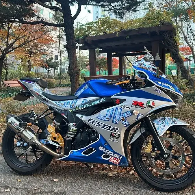 ₩판매완료₩스즈키 gsxr125 21년식 스페셜 카울 풀튜닝