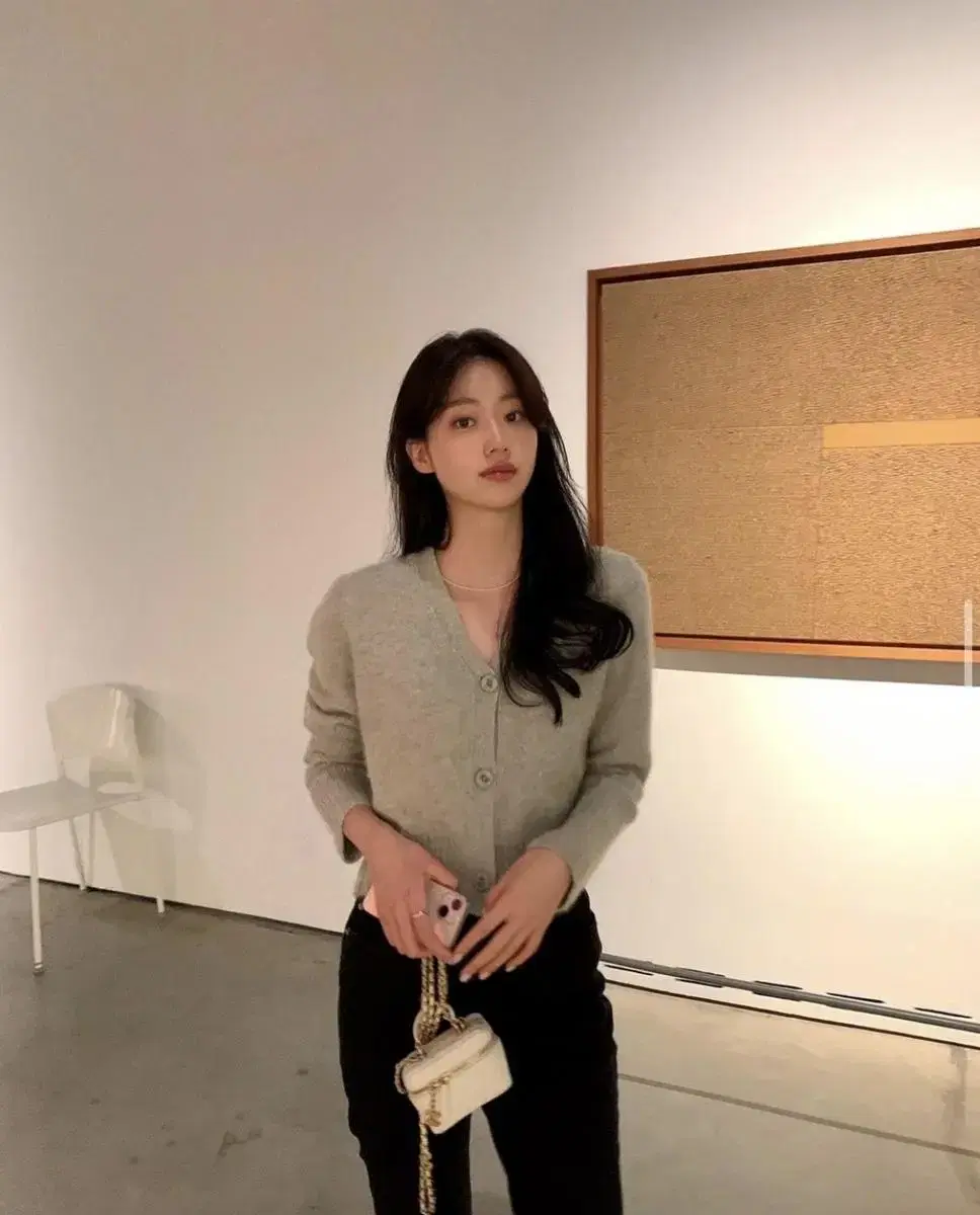 르플레인 라쿤 폭스 가디건