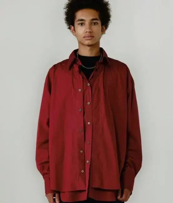 Ivey Layered Red Shirt One Size