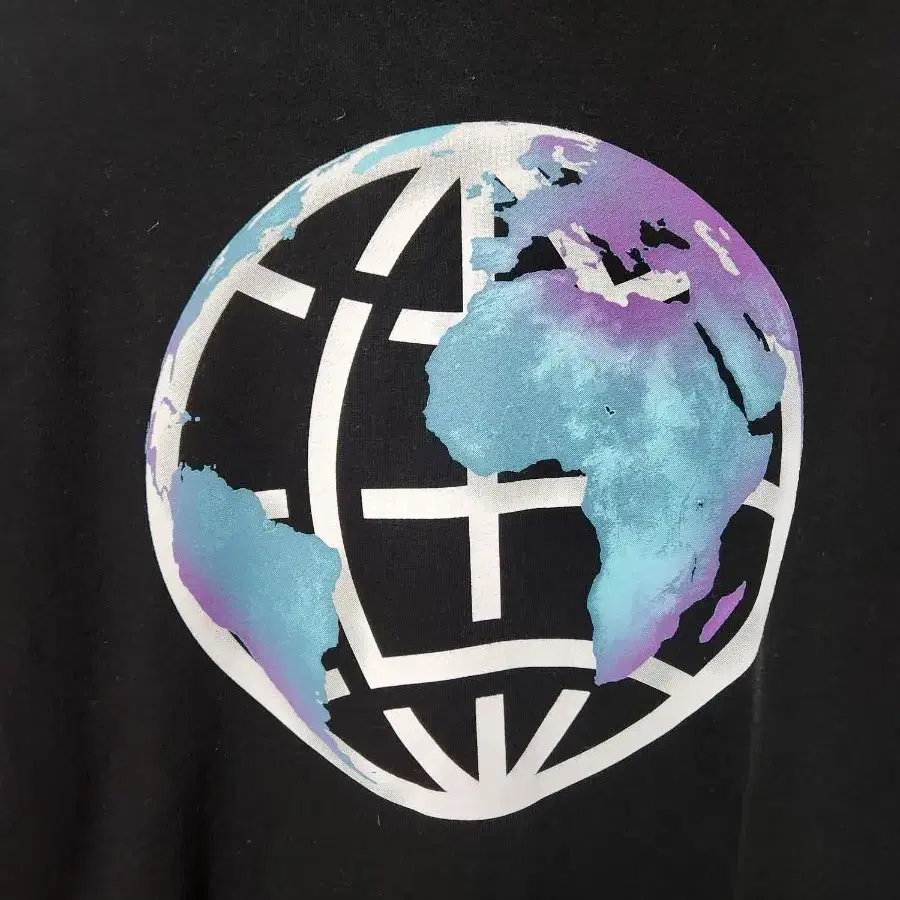 [M] LMC EARTH LOGO 후드 블랙