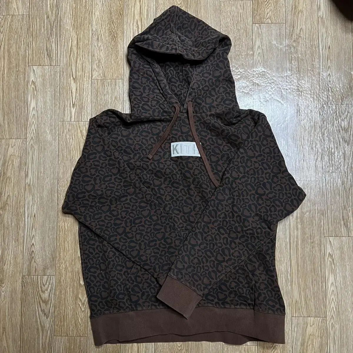 KITH Keys Box Logo Hoodie Cheetah XL