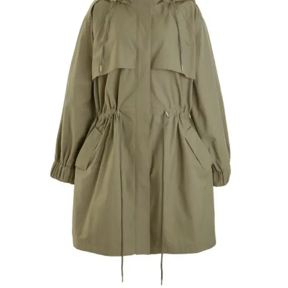 세릭 hood trench jacket beige